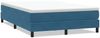 vidaXL Boxspringbett ohne Matratze Dunkelblau 140x210 cm Samt 3315829 Bild 2