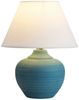 Rabalux Molly Tischleuchte 1x E14 blau, weiß Bild 1