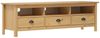 vidaXL TV-Schrank Hill Honigbraun 158x40x47 cm Massivholz Kiefer 288927 Bild 4