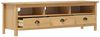 vidaXL TV-Schrank Hill Honigbraun 158x40x47 cm Massivholz Kiefer 288927 Bild 2