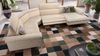 Sofanella Ecksofa STELLA Sofalandschaft Polstergarnitur Echtleder in Gelb Bild 4