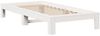 vidaXL Massivholzbett ohne Matratze Weiß 90x190 cm Kiefernholz 3309021 Bild 5