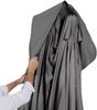 LECO Schutzhülle für Rechteck-Doppelschirm 4,7x2,7m, Polyester anthrazit, 55x245 cm Bild 5