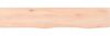 vidaXL Wandregal 100x20x4 cm Massivholz Eiche Unbehandelt 363558 Bild 4