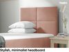 MEBLINI Kinderbett mit Bettkasten MINO 3 100x200 Rechts – H3/Rosa Samt Gepolstert Einzelbett mit Matratze - Polsterbett mit Stauraum - Bett mit Kopfteil – Stauraumbett Bild 3