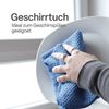 Premium Geschirrtuch 300g/m² - Microsensation - 60x40cm ( Blau / 4er Pack ) Reinigungstücher Mikrofasertuch - super saugfähige Küchentücher Bild 5