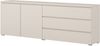 OTTO home Sideboard Modo, Breite 200 cm, moderne grifflose Kommode 2Türen/3 SK, Schubladenkommode mit viel Stauraum, Einlegeböden verstellbar Bild 2