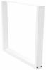 vidaXL Esstischbeine V-Form 3 Stück Weiß 100x(72-73,3) cm Stahl 4012673 Bild 4
