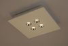 LED Deckenstrahler, 4 flammig, Chrom, Gips, weiß Bild 5