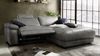 KAWOLA Sofa LOLA Ecksofa Stoff grau mit motorischer Relaxfunktion Recamiere rechts 82 x 178 x 233 cm Bild 2