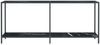 Konsolentisch, Beistelltisch, Konsole Schwarz 180x35x75,5 cm Hartglas Bild 3