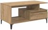 vidaXL Couchtisch Artisan-Eiche 90 x 49 x 45 cm Holzwerkstoff 881052 Bild 2
