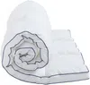 Vente-unique - PRESTIGIA Topper StoffStoffStoff Weiß - B 140 cm x H 5 cm x L 190 cm Bild 3
