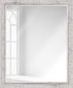 WANDStyle Wandspiegel H660 aus Massivholz in Weiß 37 x 97 cm im Stil Landhaus Bild 2