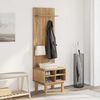Flurgarderobe 'Otta', Massivholz Kiefer, 50 x 40 x 160 cm Bild 3