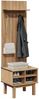 Flurgarderobe 'Otta', Massivholz Kiefer, 50 x 40 x 160 cm Bild 1