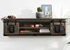 Wandregal Mango 130x25x35 grau lackiert RAILWAY #257 Bild 3
