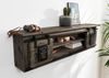 Wandregal Mango 130x25x35 grau lackiert RAILWAY #257 Bild 2