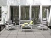 Couchtisch SALERNO Metall Hellgrau Bild 3