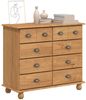 vidaXL Schubladenkommode mit Schubladen ASKIM Braun 91 x 40 x 79 cm 4105421 Bild 3