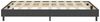 vidaXL Boxspring-Bettgestell Grau Stoff 140x200 cm 287456 Bild 5