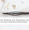 TupTam Kinderbettwäsche TupTam Kinder Bettwäsche Gemustert 2-Teilig Wendebettwäsche Bild 3