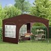 vidaXL Pop-up Partyzelt 290 x 290 x 245 cm Braun 42019863 Bild 3