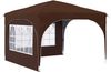 vidaXL Pop-up Partyzelt 290 x 290 x 245 cm Braun 42019863 Bild 2