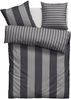OTTO home Bettwäsche Sari in verschiedenen Qualitäten, Linon, 3 teilig, ab Gr. 135x200 cm, Wendedesign, moderne Bettwäsche mit Streifen Bild 2