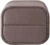 Vente-unique - VENALORA Bedside table Stoff Schokoladenbraun - B 42 cm x H 38,5 cm x L 45,5 cm Bild 3