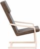 vidaXL Relaxsessel Dunkelbraun Stoff 351056 Bild 5