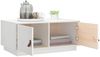 vidaXL Couchtisch Weiß 80x50x35 cm Massivholz Kiefer 818251 Bild 5