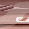 Höhenverstellbarer Akzentstuhl 360° Drehbarer Polsterstuhl bis 120kg Belastbar Samtstuhl Rosa Bild 4