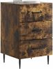 vidaXL Nachttisch Geräucherte Eiche 43 x 41 x 66,5 cm Holzwerkstoff 894790 Bild 2
