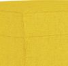 vidaXL Fußhocker Hellgelb 70 x 55 x 41 cm Stoff [349276] Bild 5