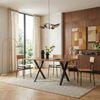 Tischgestell Klixjö 2er-Set Stahl 72x70x10 cm Schwarz [en. casa] Bild 2