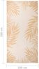 vidaXL Outdoor-Teppich Flachgewebe 100x200 cm Blattmuster 340857 Bild 2
