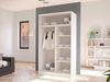 Schiebetürenschrank Camtalo V (Farbe: Weiß) Bild 3