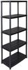 Set: 2 x KREHER Haushaltsregal 15" mit fünf geschlossenen Böden in Schwarz Bild 3