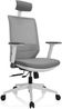 hjh OFFICE Profi Bürostuhl PROFONDO PRO W Stoff/Netzstoff Grau Bild 4
