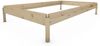 Stapelbett "Horst" 120 x 190 cm 34 cm Zirbe Holzbett Gästebett Massivholzbett Bild 3