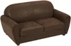 Vente-unique - VICTORY Sofa StoffStoff Braun - B 91 cm x H 89 cm x L 170 cm Bild 2