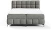 Boxspringbett Schlafzimmerbett SOPHIE 160x200cm Stoff Salvador Grafit Bild 2