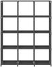 vidaXL Würfel-Regal 12 Fächer Grau 103x30x141 cm Stoff 322616 Bild 2