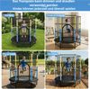 TLGREEN Gartentrampolin Ø 140cm bis 50 kg, Trampolin für Kinder,Kindertrampolin,Kleinkind-Trampolin Bild 3