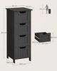 VASAGLE Badkommode Badezimmerschrank, mit 4 Schubladen, 30 x 30 x 82 cm Bild 5