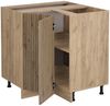 Eckunterschrank R-Line Artisan-Eiche 75.6 cm , AP Anthrazit Vicco Bild 4