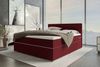 Boxspringbett Valerio Webstoff - Webstoff - bordeaux - 200x200 cm Bild 2