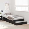 vidaXL Aufbewahrungsbettgestell Schwarz Eichen-Optik 75 cm 3335678 Bild 5