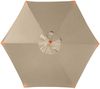 Doppler Sonnenschirm / Mittelmastschirm "Monte Carlo Junior", natur, Ø 240 cm Bild 2